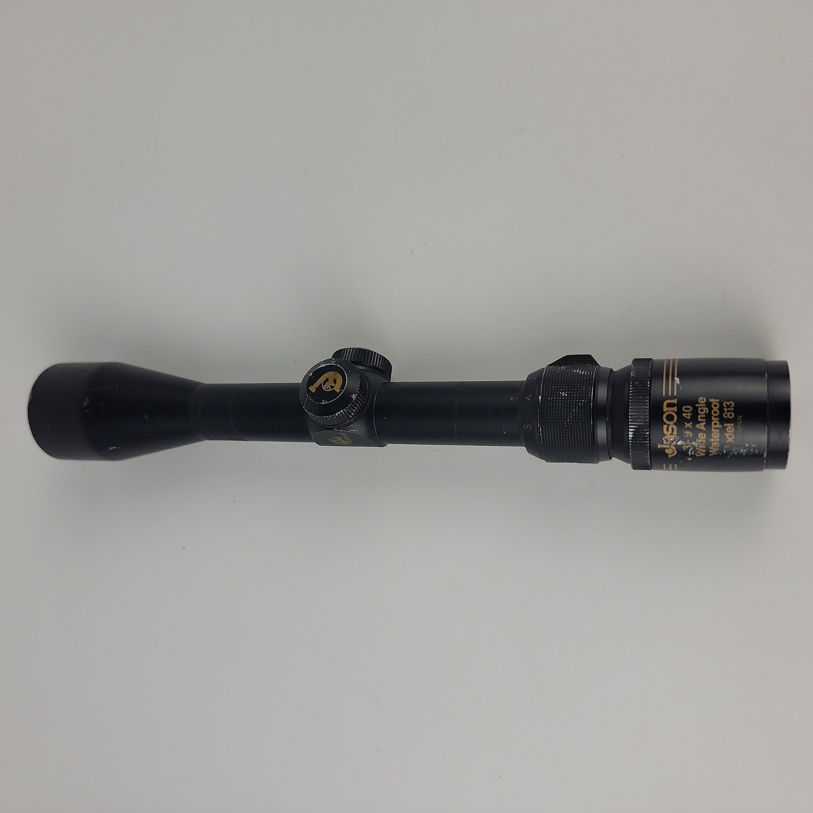 Jason Model 813 3-9x40 Wide Angle Waterproof Rifle Scope Black Made in Japan