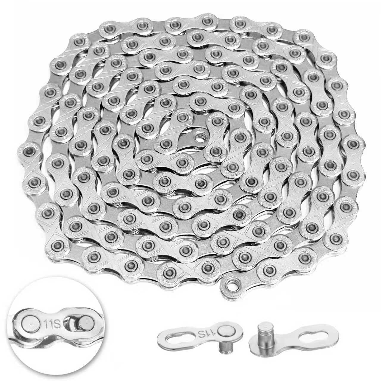 11 Speed Bike Chain,VDHU Bicycle Chain for Road Bicycles,Mountain Bike,MTB Mount
