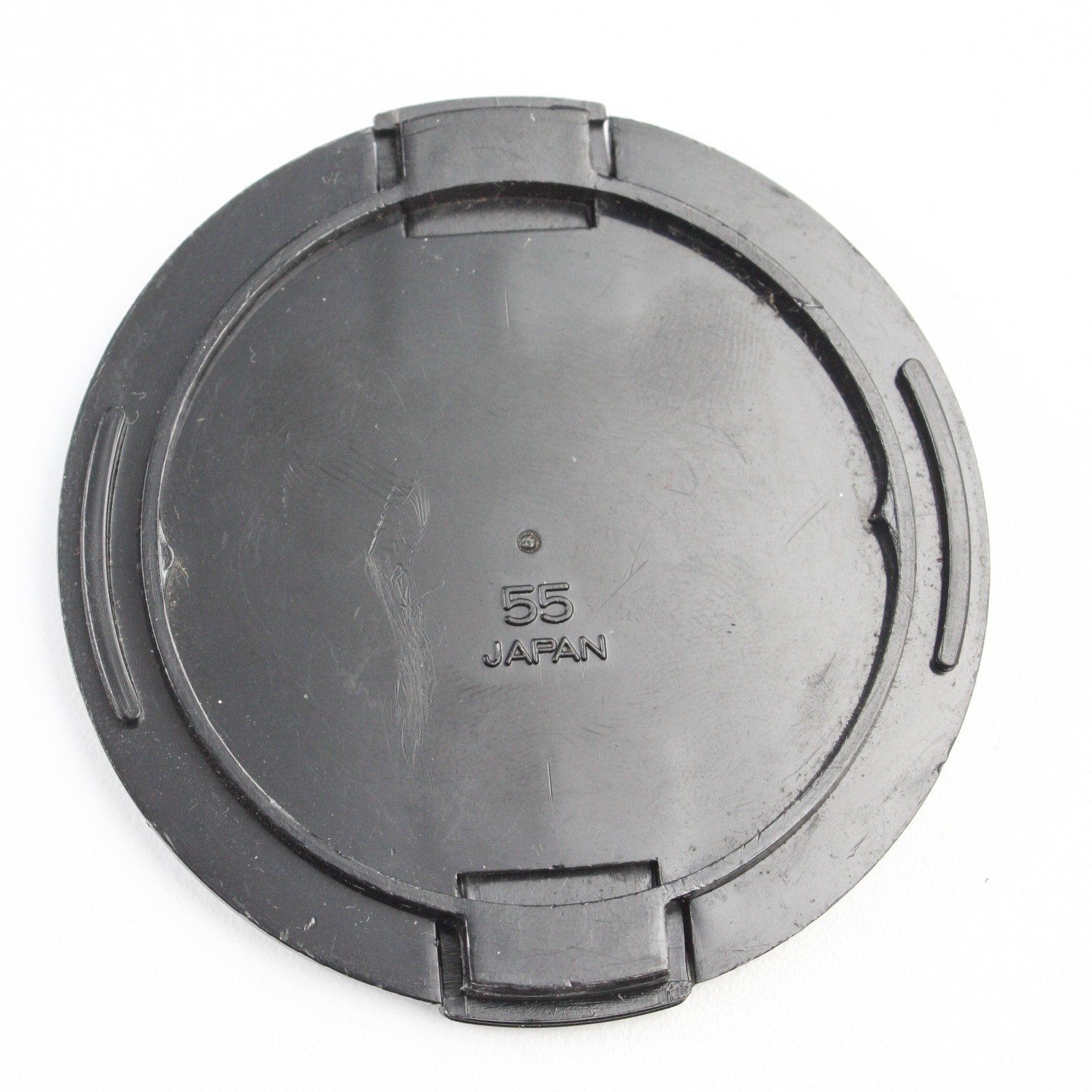 Konica 55mm - Snap-On Black/Silver Front Lens Cap for Macro Hexanon AR