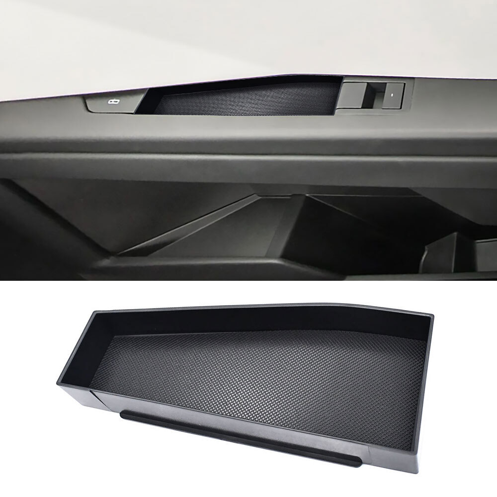 2X Fit For Tesla Cybertruck 2024+ Car Front Door Storage Tray Box Handle Inserts