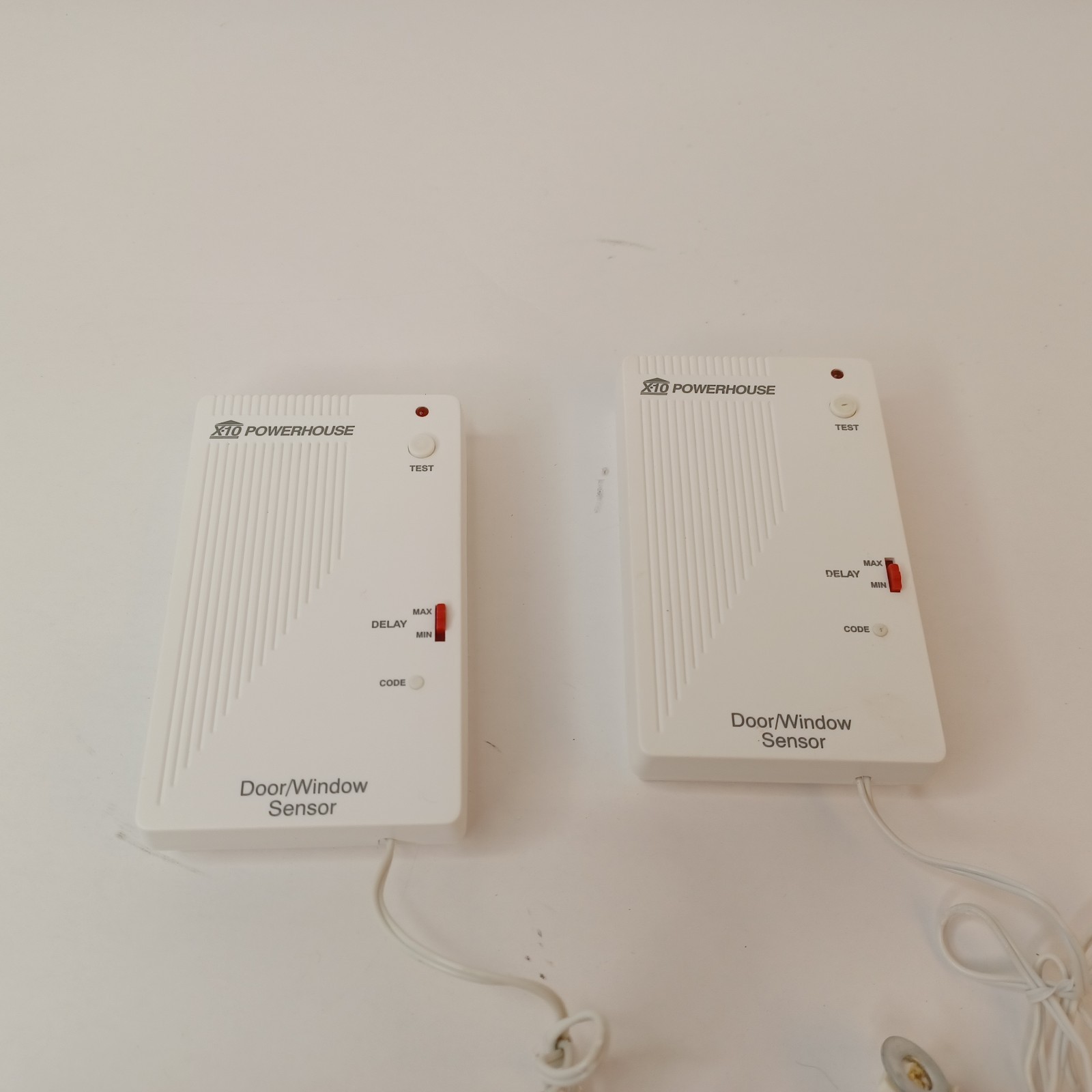 Powerhouse X-10 DW534 Home Security Wireless Door Window Sensor Lot 2
