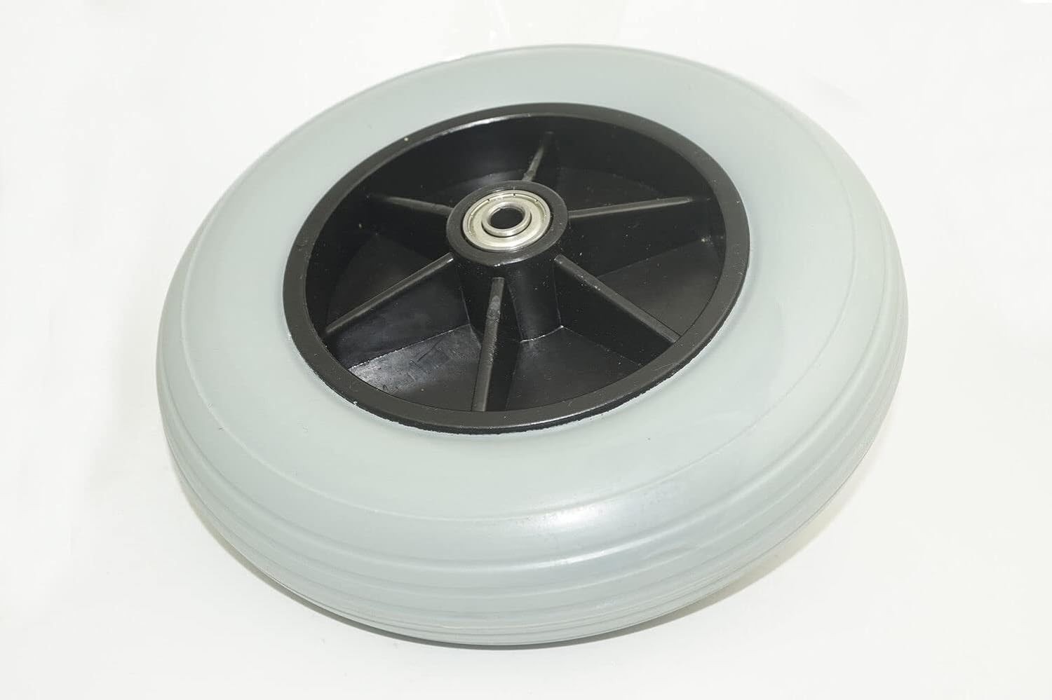8" x 2" (200x50) Caster Solid Rubber Front Rear Caster Tires Wheels Assembly for