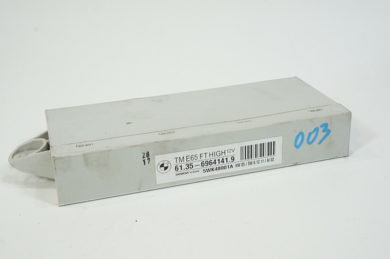 2006-2008 bmw e66 e65 760i 750i 745i front driver side door control unit module