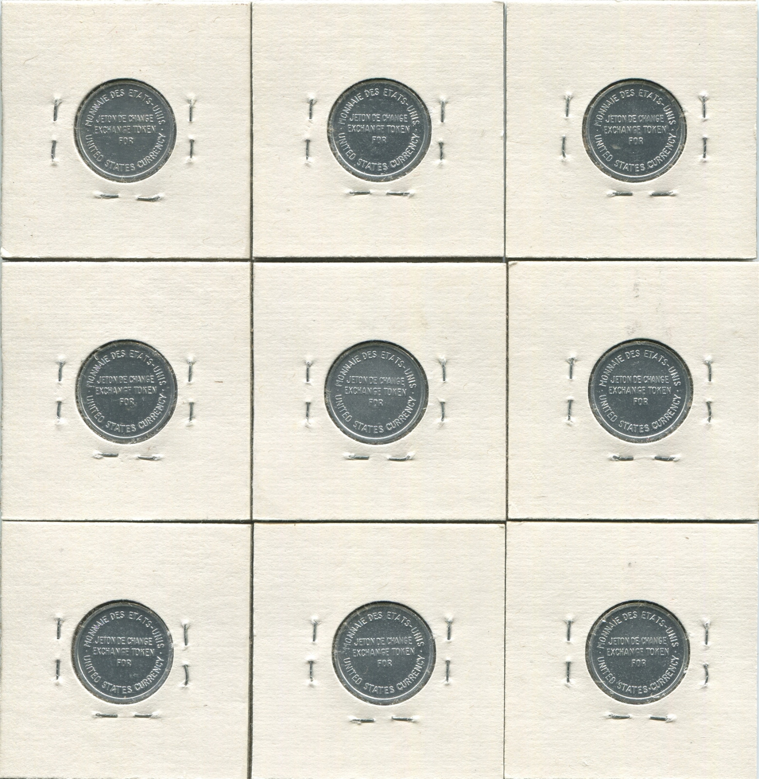 MC016 Canada Montreal 1967 Expo 67, United States Currency Exchange Token Jeton