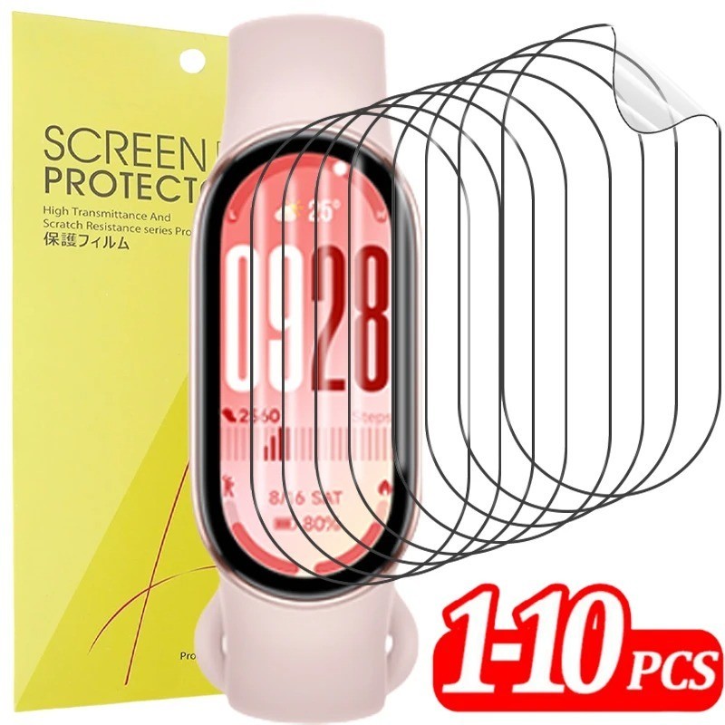 2PCS For Xiaomi Mi Band 10 9 Anti-scratch Film Cover Guard Screen Protector