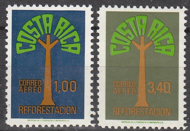 W COSTA RICA C775-C776 REFORESTATION