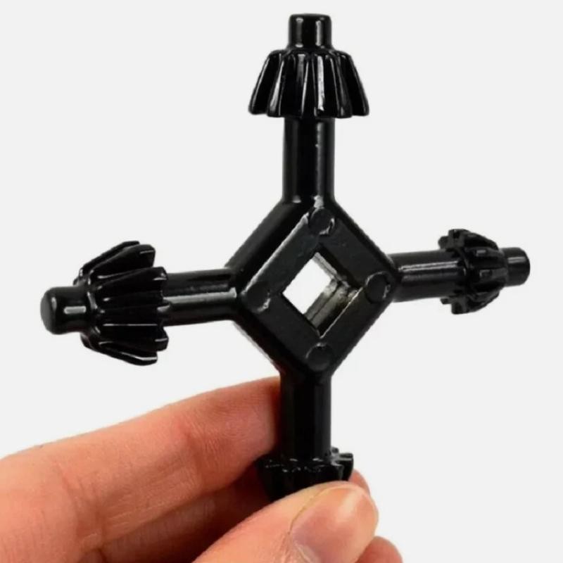4 Way Drill Press Chuck Key Chucks Universal Combination Hand Size 3/8" 1/2"