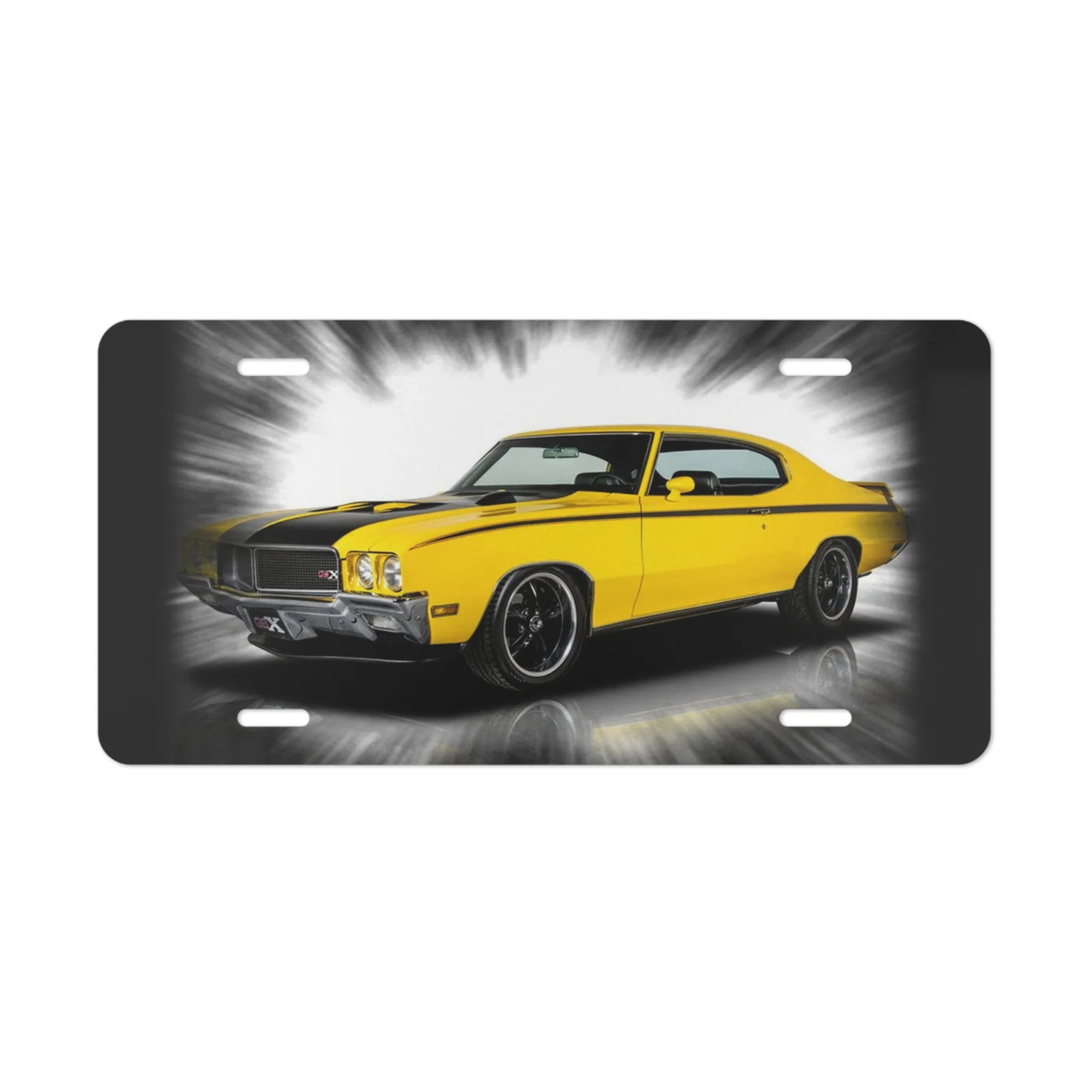 1970 Buick Gs License Vanity Plate