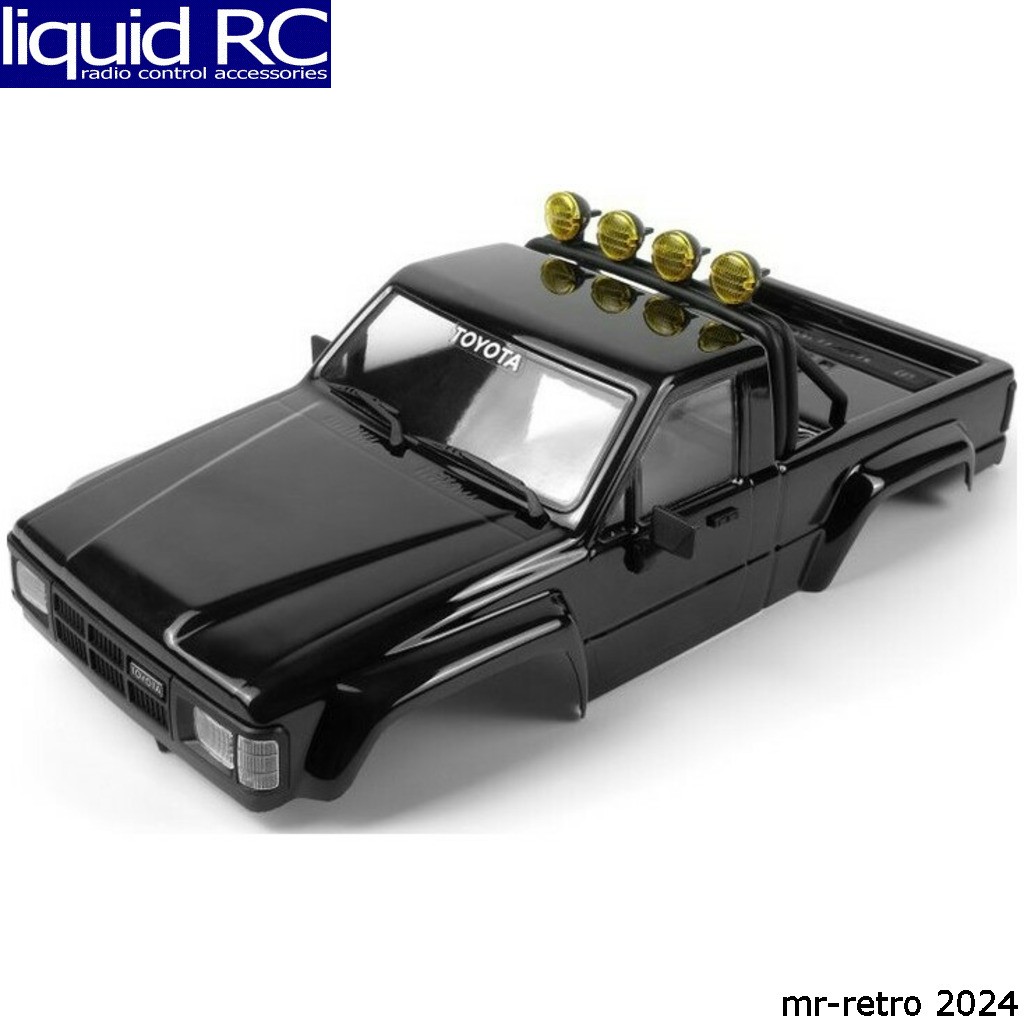 HPI 160851 Toyota Hilux Sr5 Painted Body - Black for Venture18