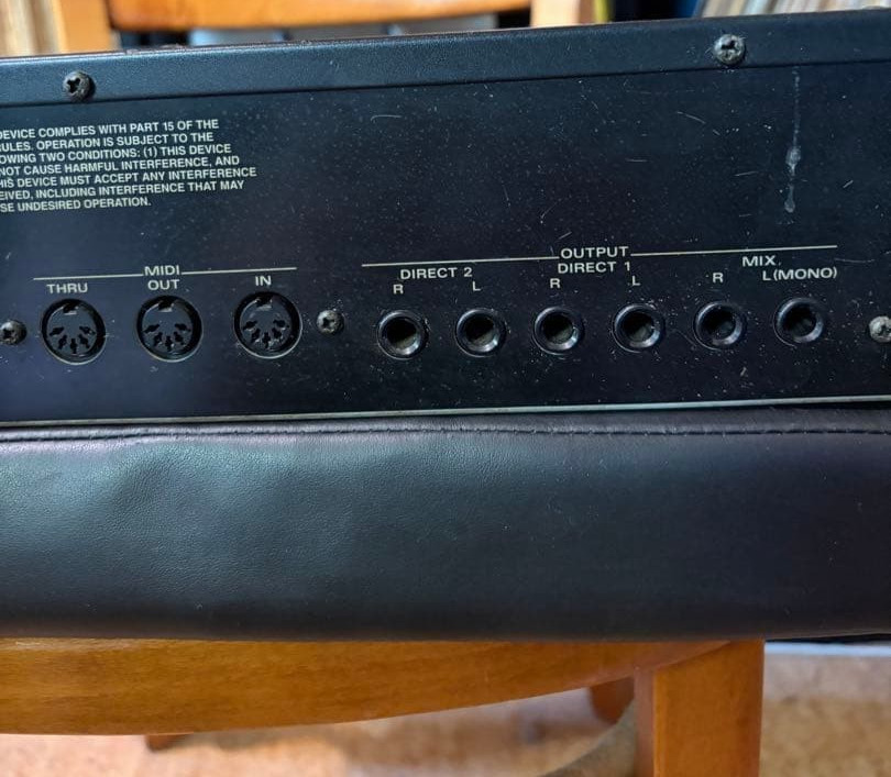 Roland JV-2080 Synth Module Rack LCD Excellent Tested Working from Japan