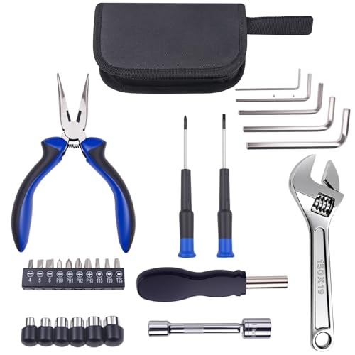 Compact Motorcycle Repair Toolkit Tool kit Motorbike Tool Sets 28pcs