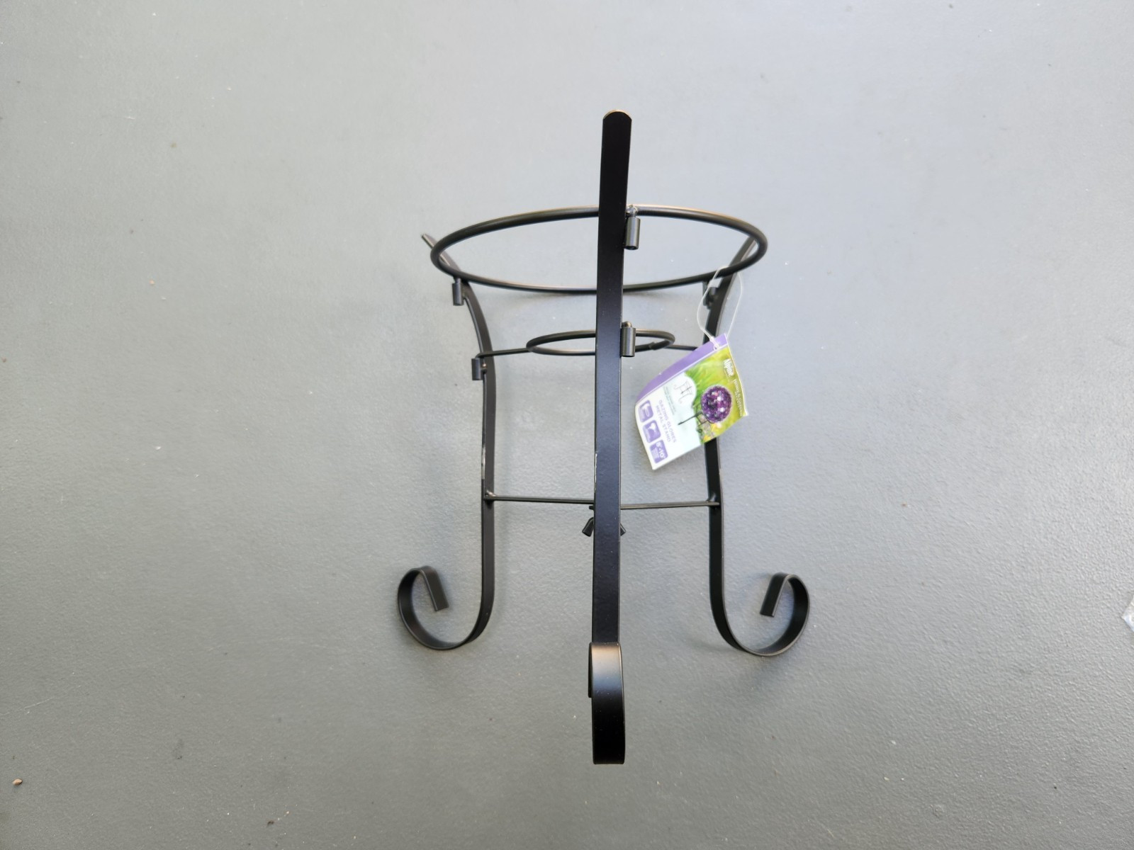 Alpine Corporation GRS492 10 Inch Tall Metal Stand