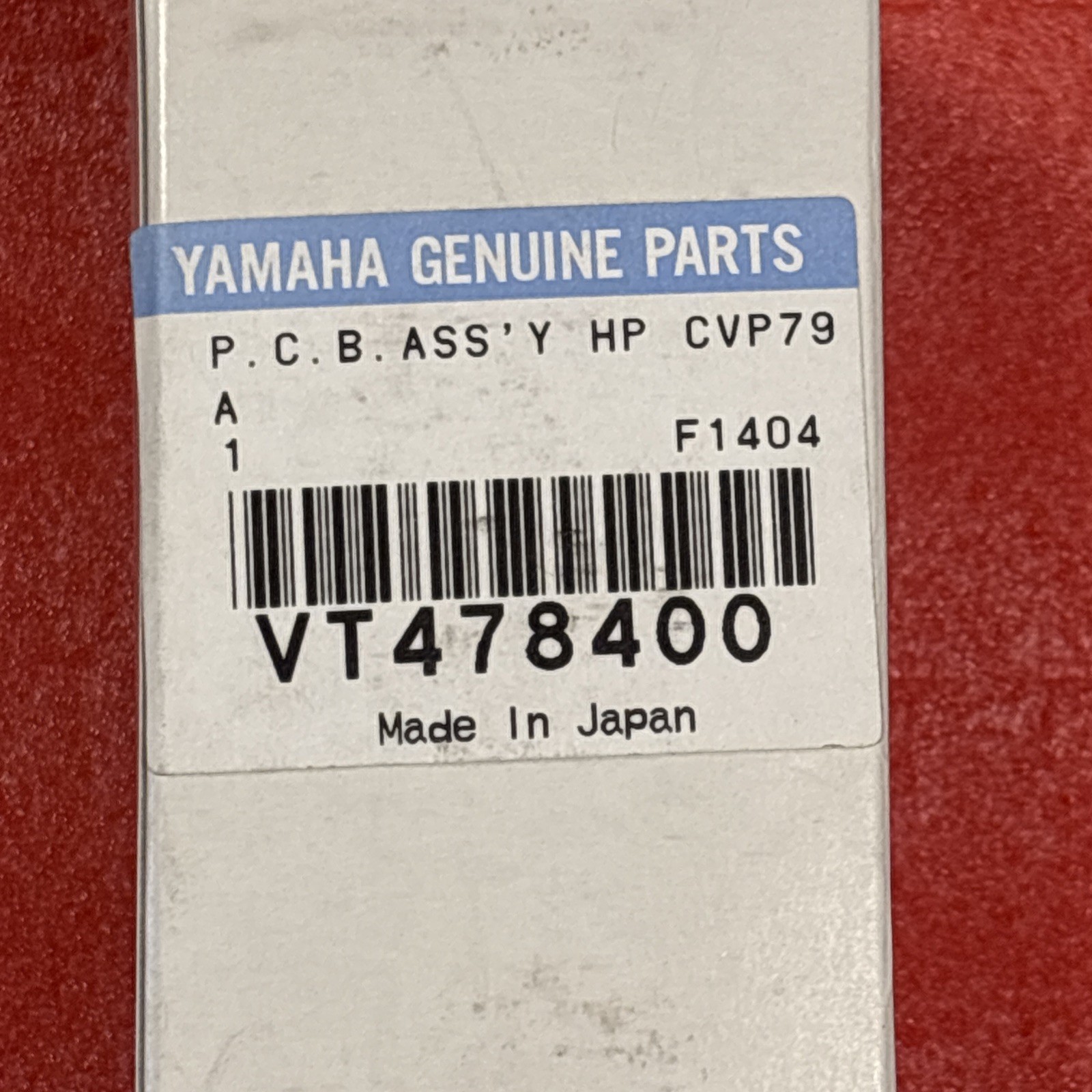 Yamaha VT478400 HP PCB for CVP79