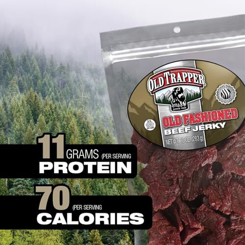 Old Trapper Beef Jerky, Old-Fashioned 10-Ounce Assorted Flavor Names , Sizes