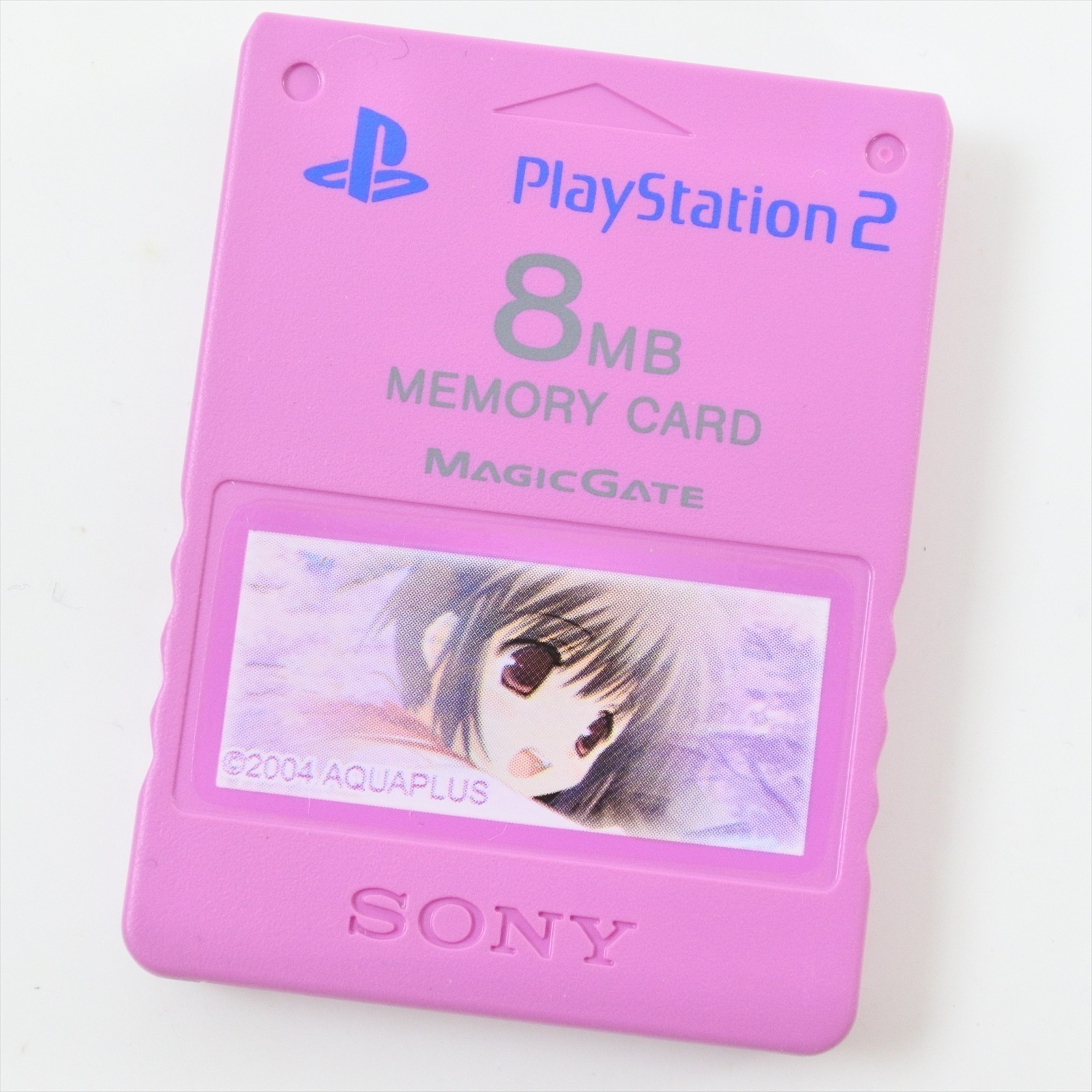 To Heart 2 Pink Sony PlayStation 2 PS2 8MB Memory Card SCPH-10020