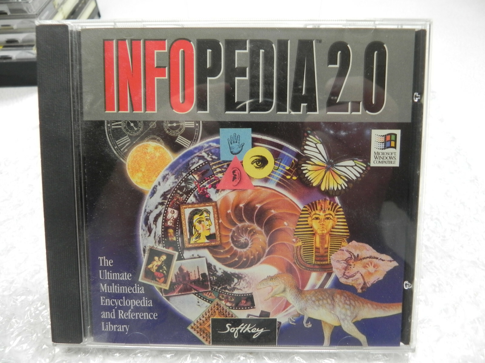 InfoPedia 2.0 CD-Rom for Windows by Softkey