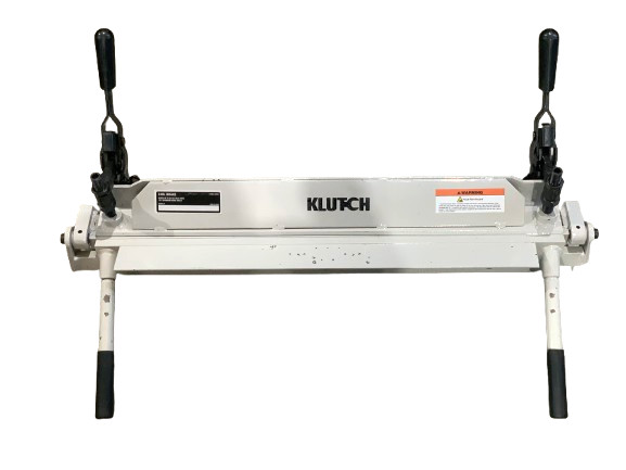 Klutch 49699 24in" Sheet Metal Bending Brake 22-Ga 135° Bench Mount