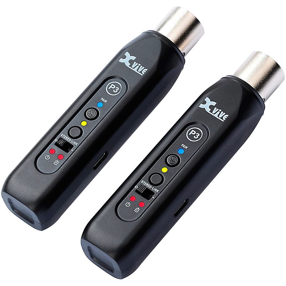 Xvive Bluetooth Audio Receiver With Two P3 Bluetooth Audio Receivers Refurbished