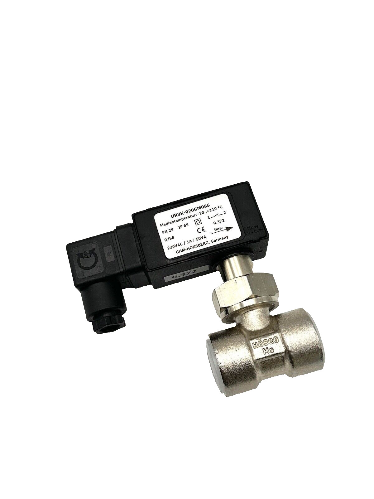 GHM-HONSBERG UR3K-020GM085 | Flow Monitor