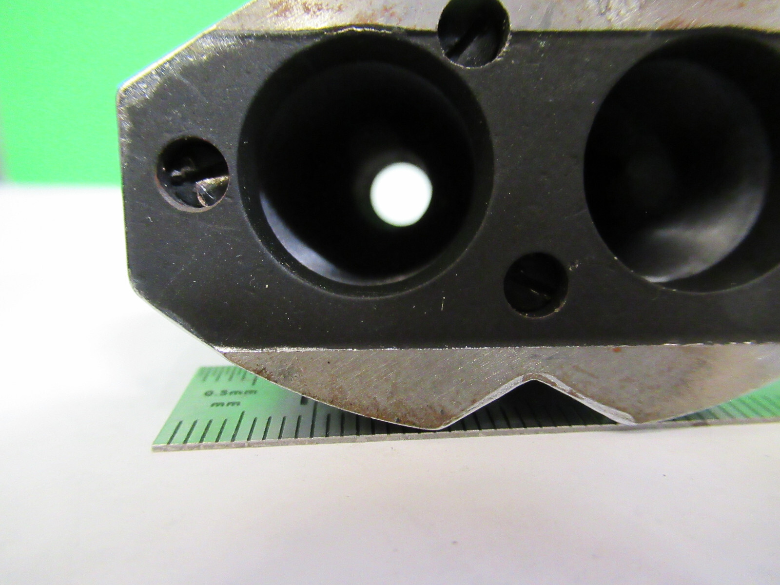 AO AMERICAN OPTICS STEREO OBJECTIVE 3X MICROSCOPE PART AS PICTURED S1-B-80