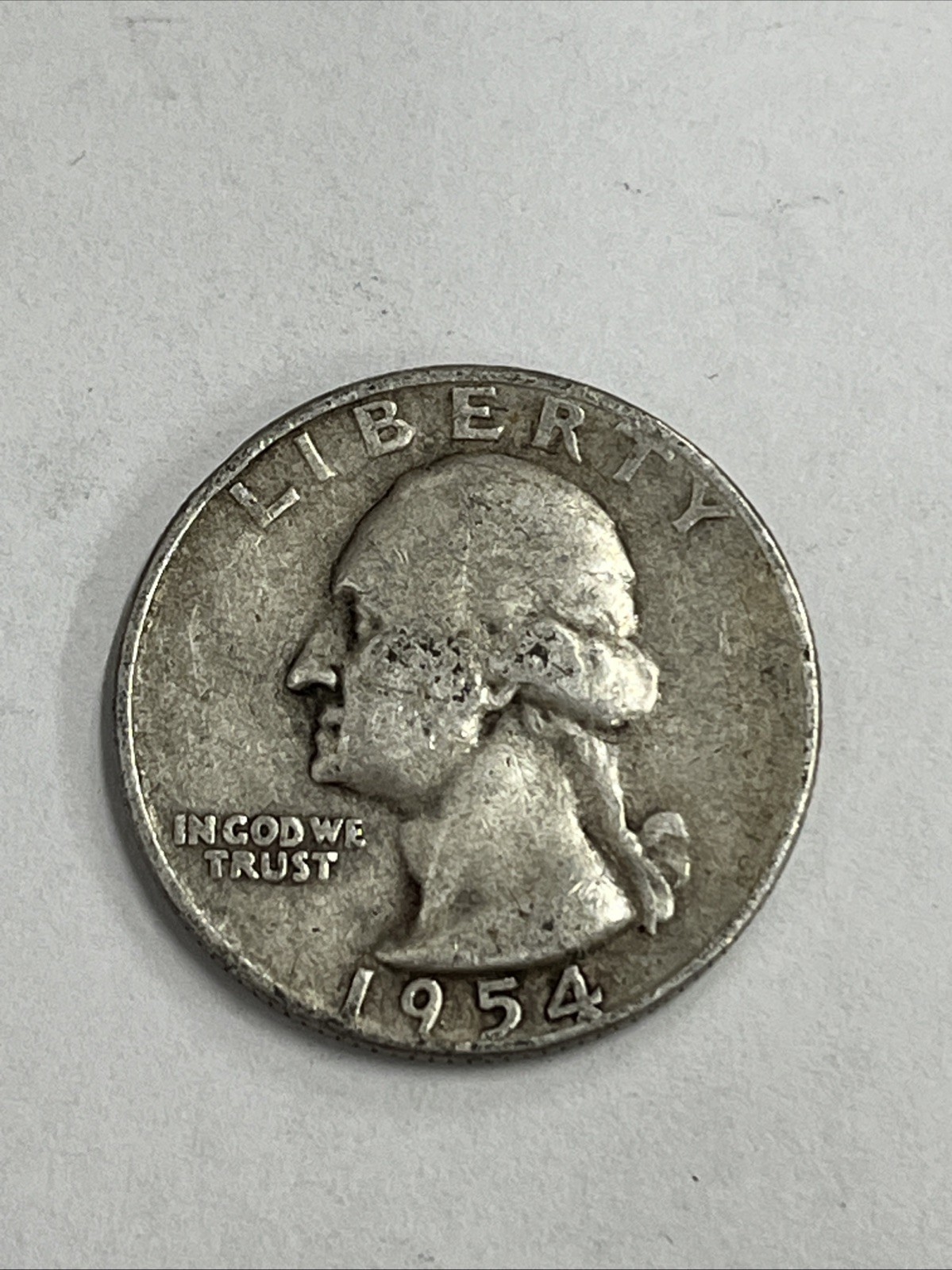 1954 D Washington Quarter