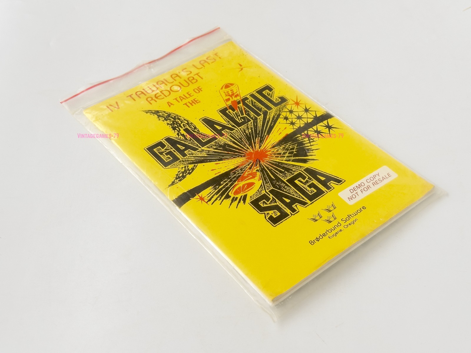 Galactic Saga IV: Tawala's Last Redoubt - Broderbund - 1981 / Apple II