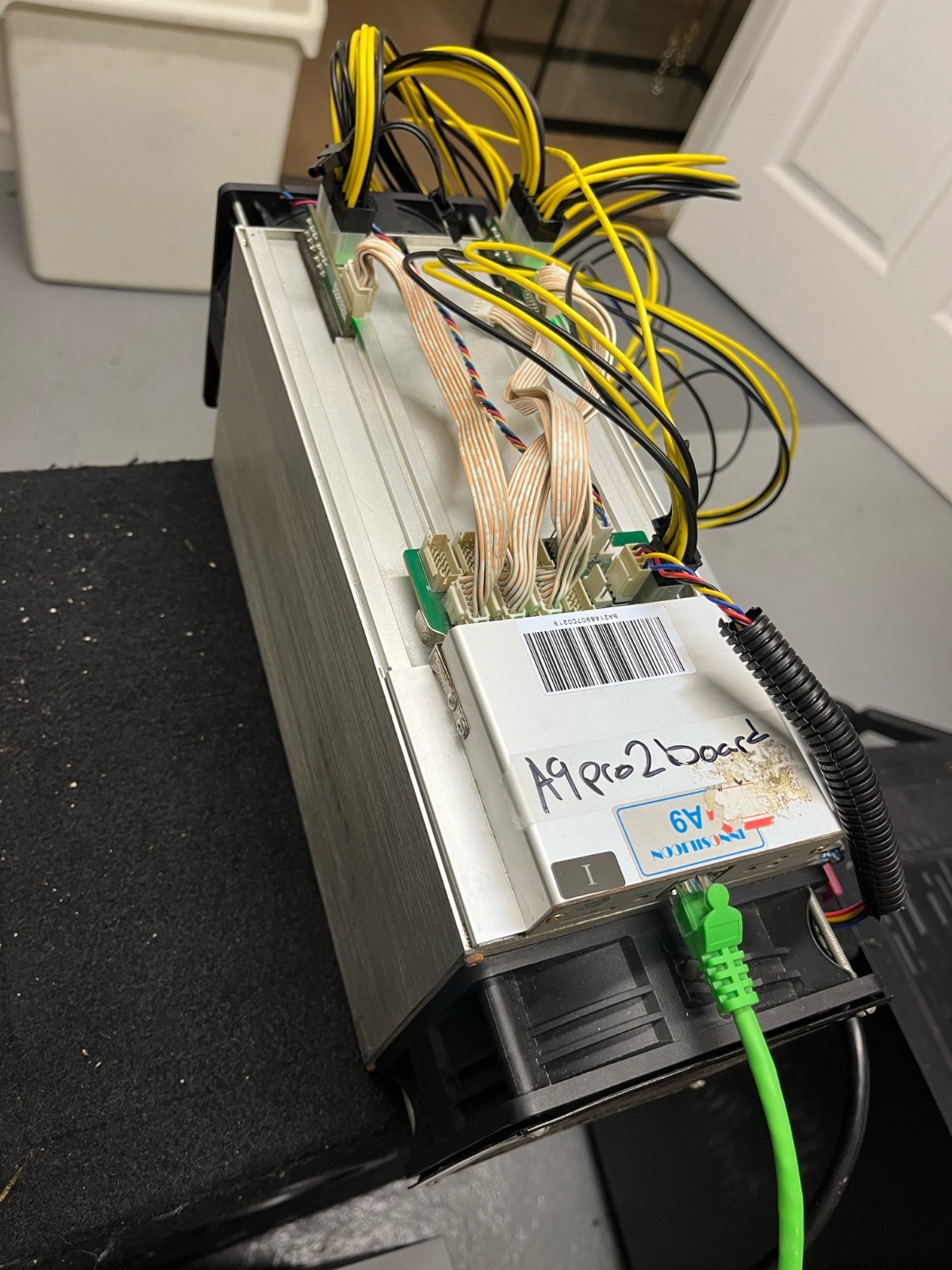 INNOSILICON A9 Zmaster Equihash ASIC Miner + PSU 2 OF THREE BOARDS =USED=