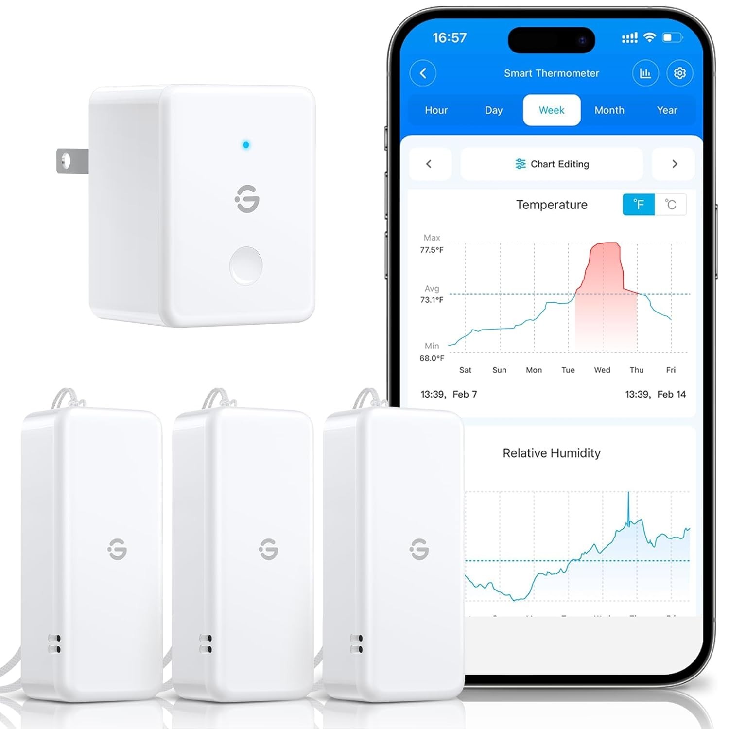 Grovee wifi Temperature Sensor