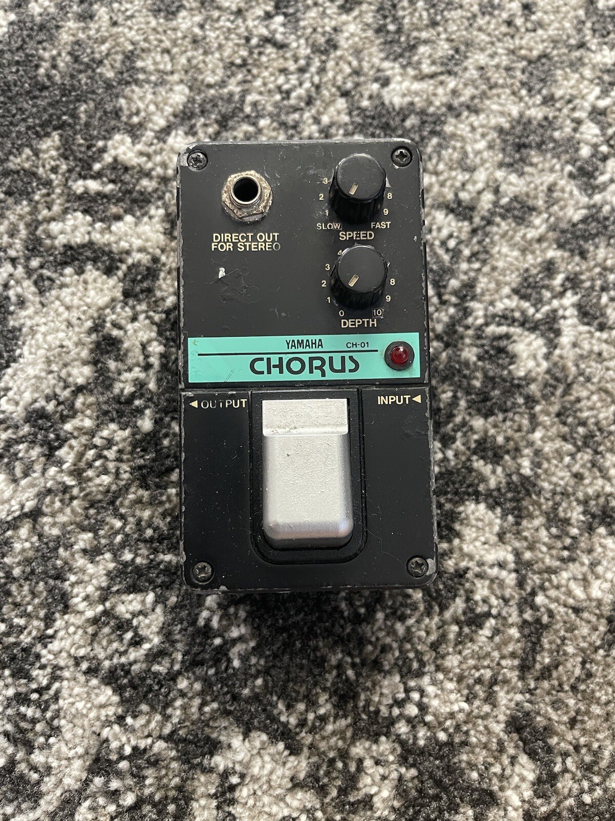 Yamaha CH-01 Stereo Analog Chorus Vibrato Rare Vintage Guitar Pedal MIJ Japan