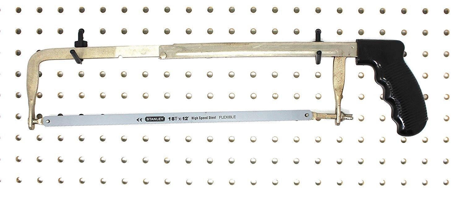 Plastic Black J & L Style Pegboard Hooks Kit - 150 Pack PEGBOARD NOT INCLUDED