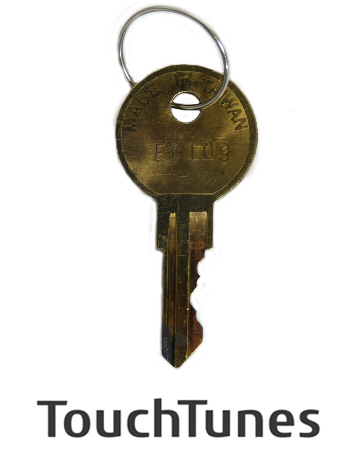 EC103, EC105, EC102, or EC104 Baton Jukebox key and lock options