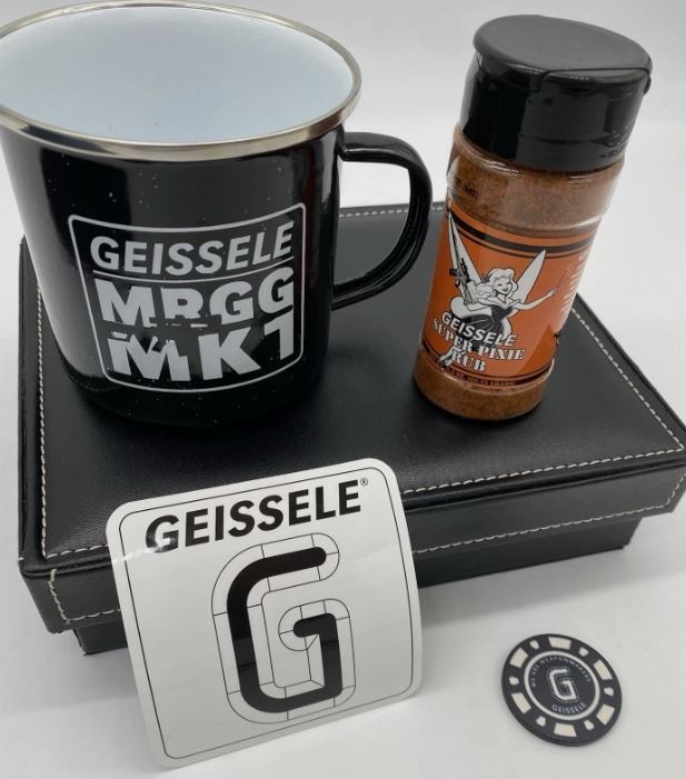 SHOT 🎯 Show 2026 Geissele Bundle, CoffeeMug/Seasoning/Sticker/PokerChip - NEW!