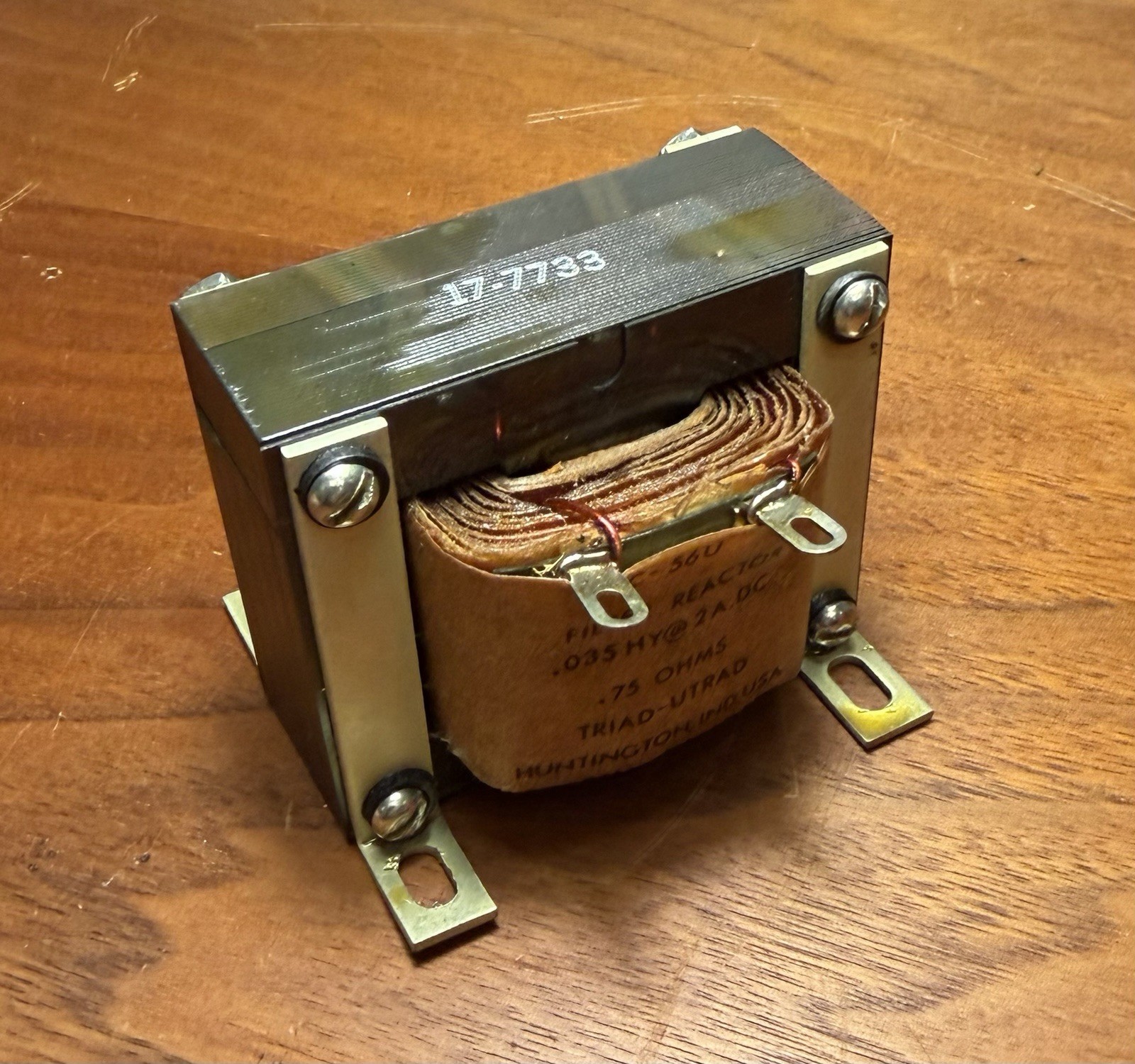 Triad C-56U Filter Reactor Smoothing Filter Choke Transformer NOS