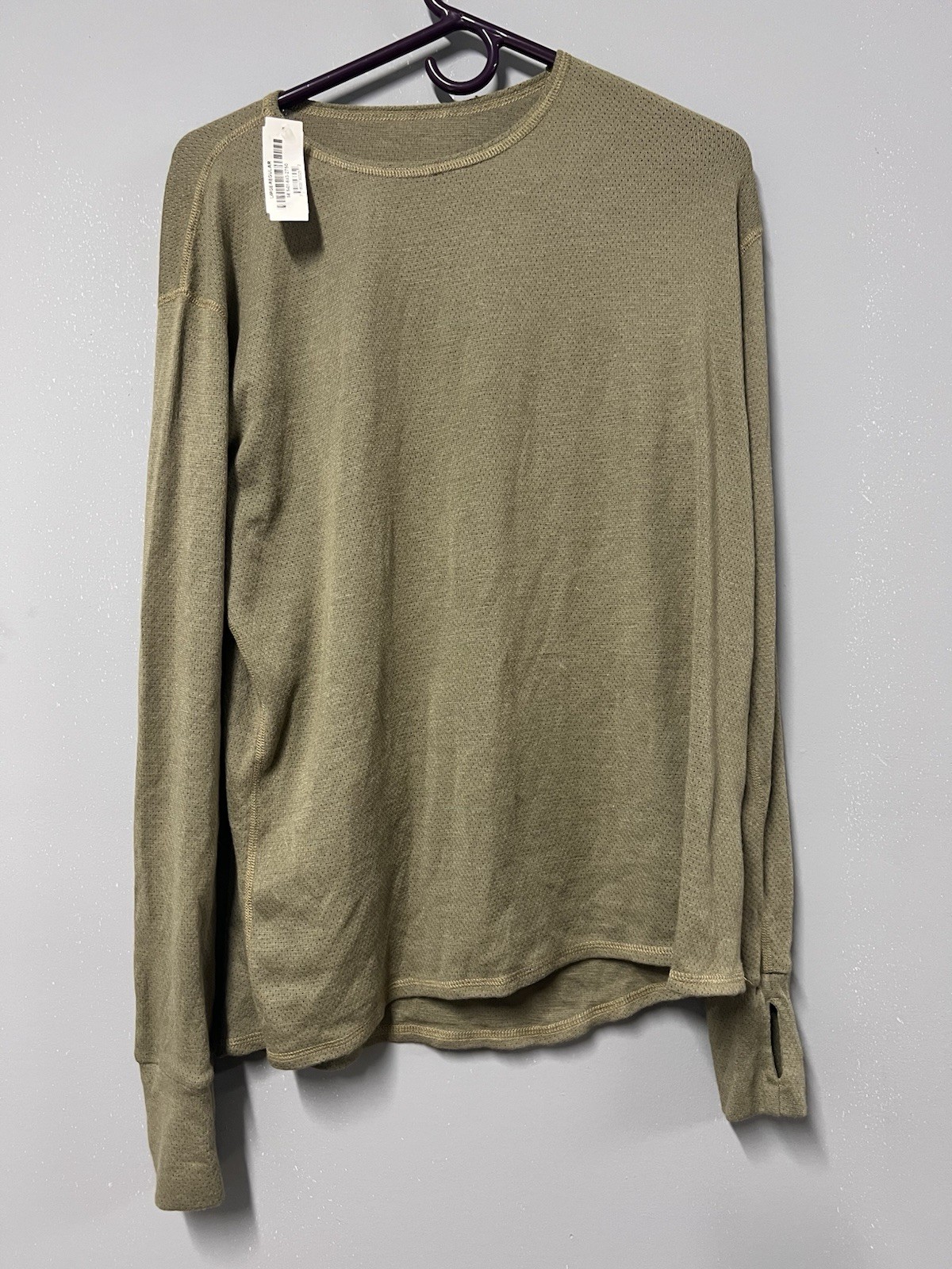 UNDERSHIRT INSULATED FLAME RESISTANT TAN  # LARGE REGULAR NEW
