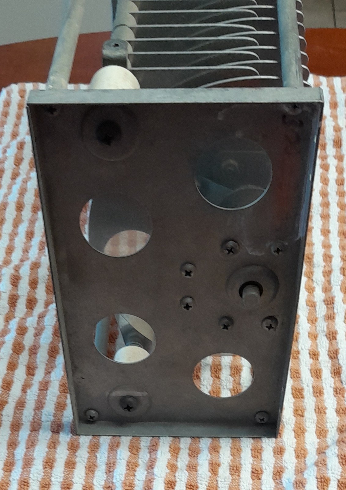 LARGE VARIABLE CAPACITOR DUAL 50-350 pF EACH SECTION