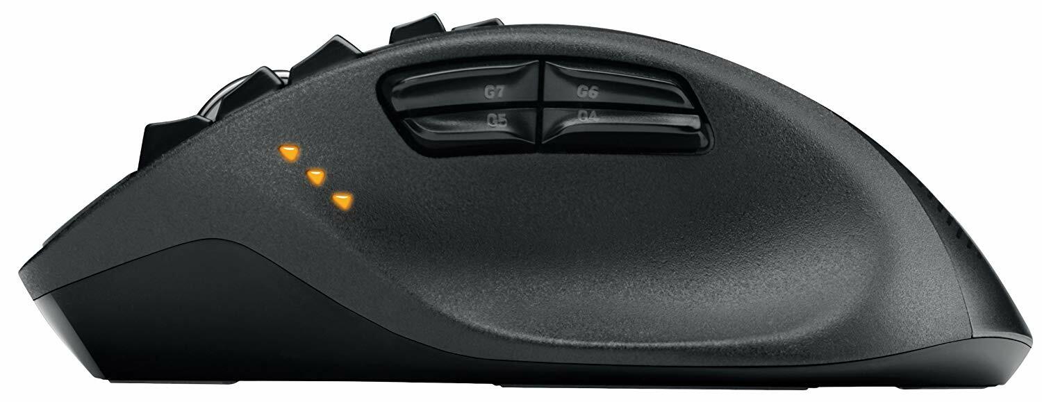 Upgraded Logitech G700s G700 Wireless Wired Rechargeable Gaming Mouse 13 Buttons
