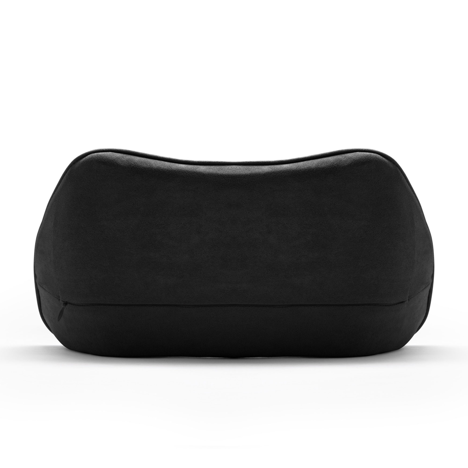 WENNEBIRD Model B Lumbar Memory Foam Pillow to Improve Posture, Black (Used)