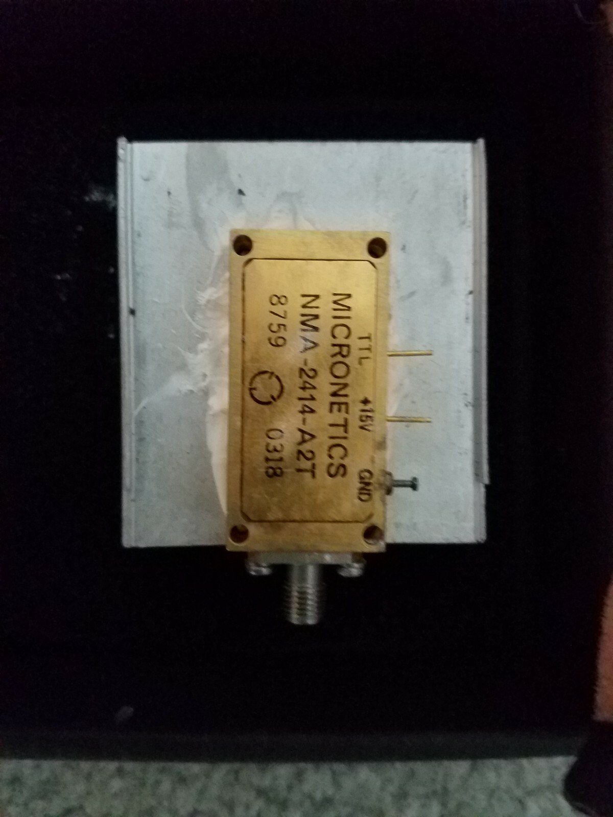 Micronetics NMA-2414-A2T Noise source, 0.5-6 GHz, ENR~74dB