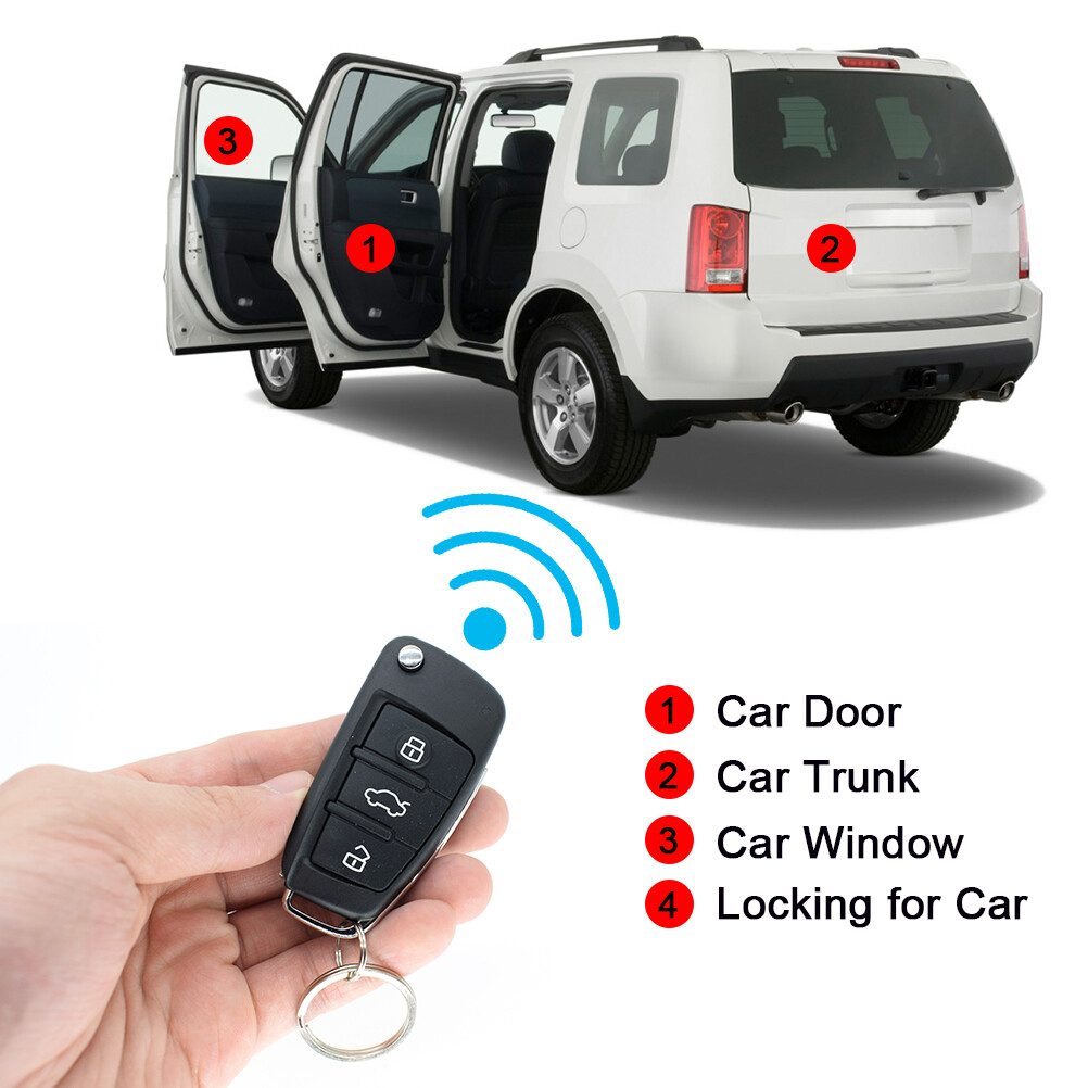 Universal Car Remote Central Kit Door Lock Locking Keyless Entry System -DC 12V