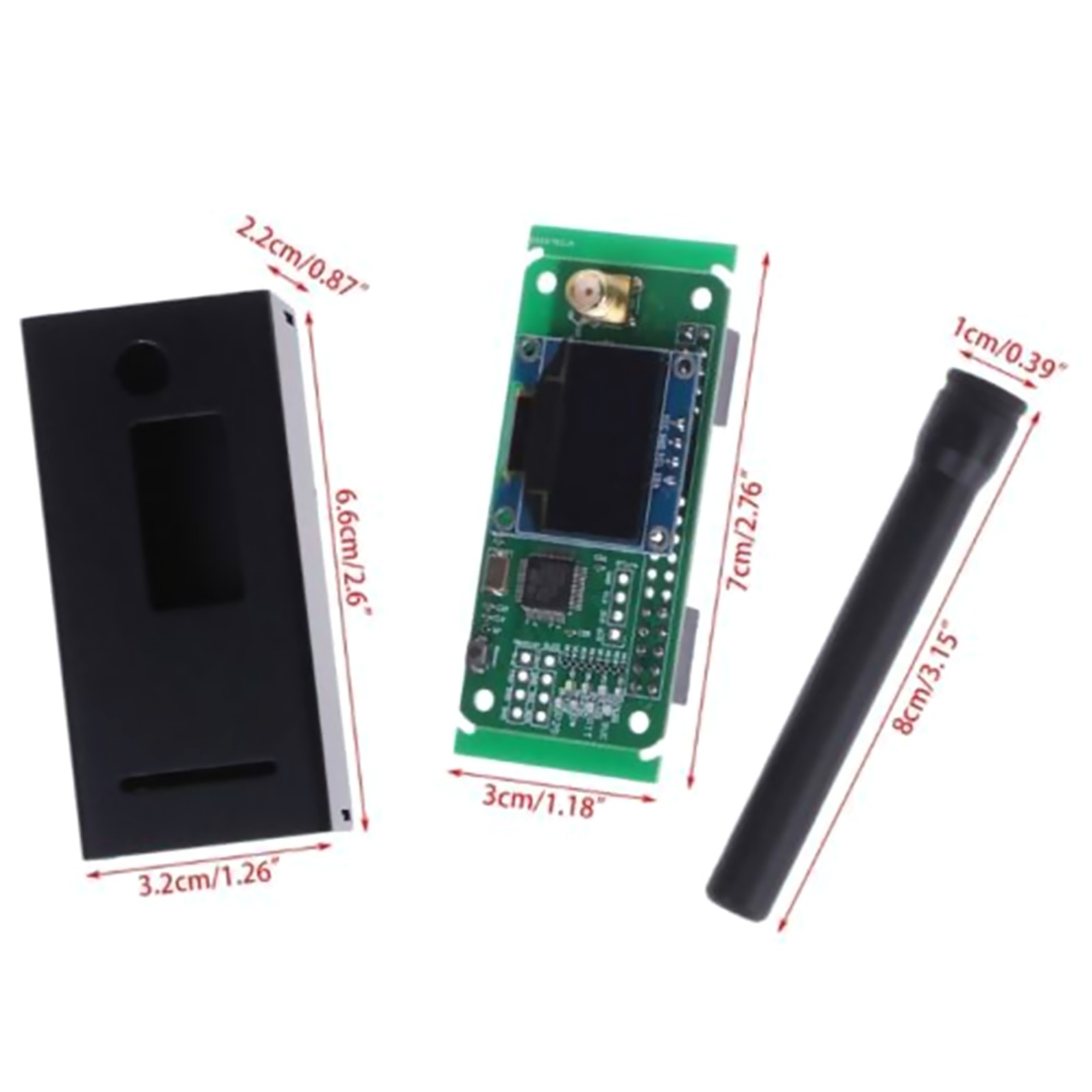 UHF VHF UV Mmdvm Hotspot Module For DMR P25 YSF DSTAR Raspberry Pi Zero 3B Kit