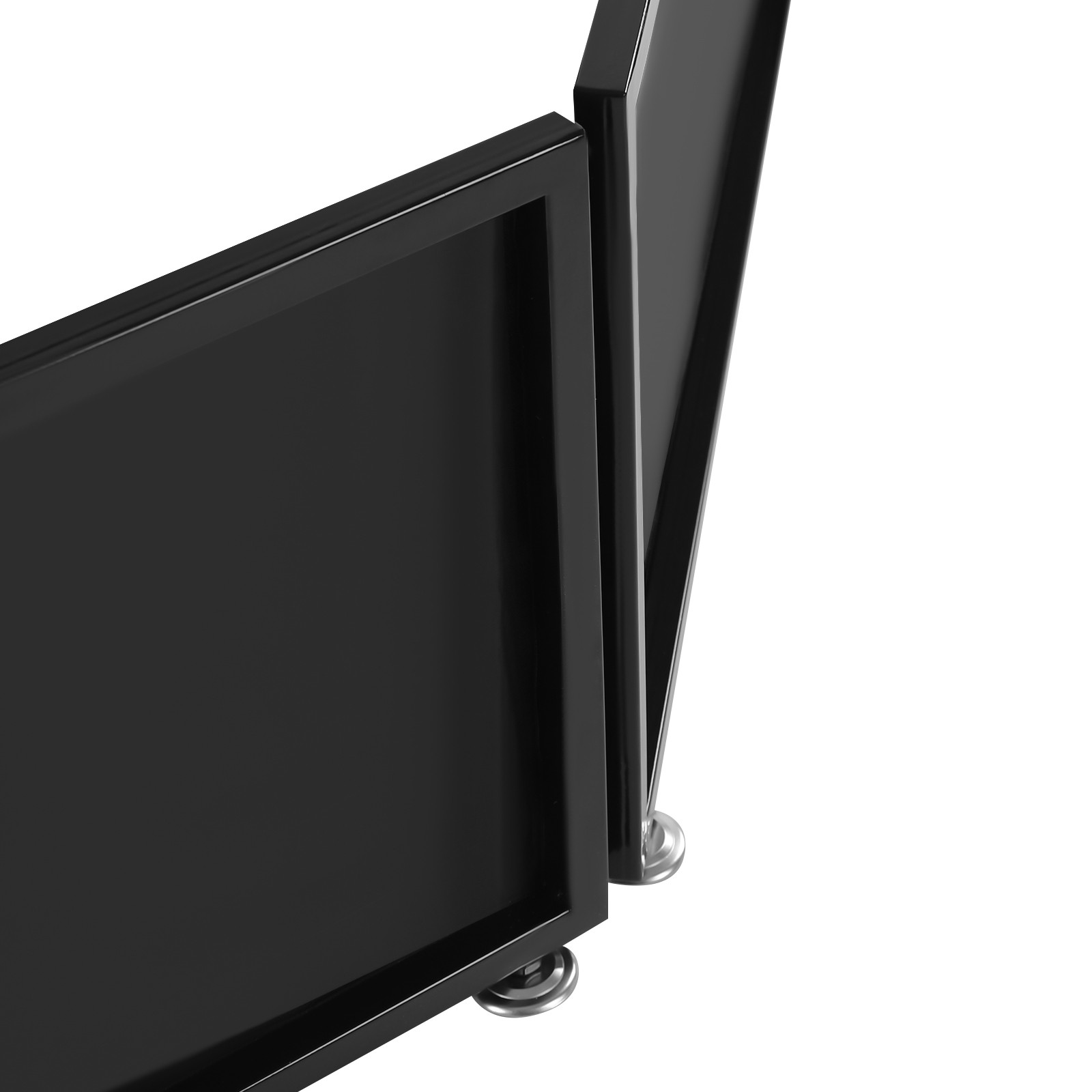 Portable Event Facade 4 Sections Tabletop DJ Booth Foldable Cover Screen NEW