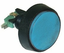 CYGUSA 5 AMP Illuminated Round Display Switch - Blue