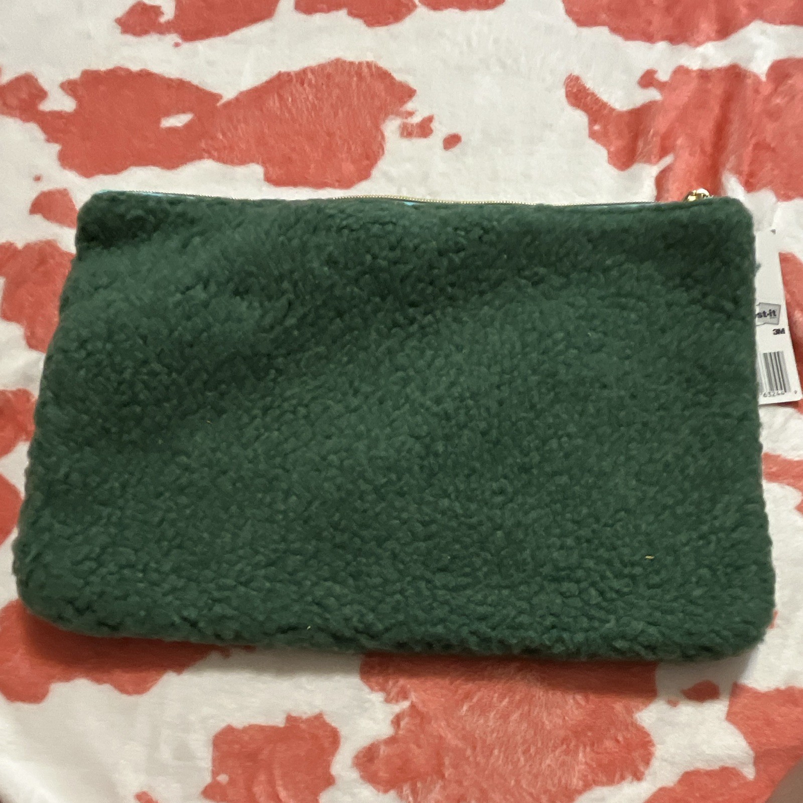 Post-it Noted Laptop Sleeve/Case 10in Polyester Green Zipper Closure 10x15
