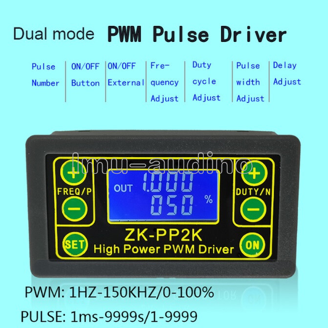 ZK-PP2K PWM Dimming Speed Controller PWM Generator Driver Cycle Delay Module -