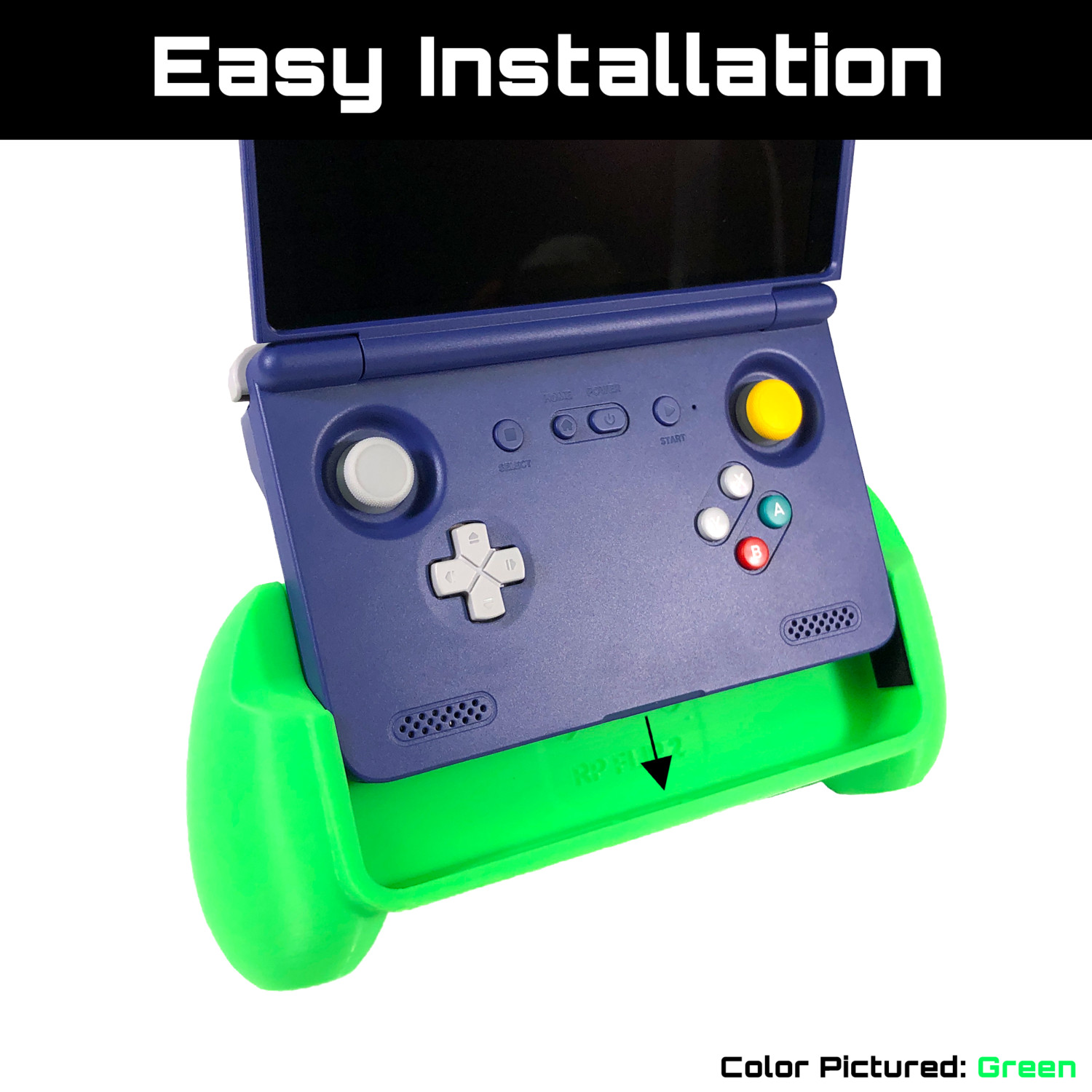 Retroid Pocket Flip 2 Comfort Grip Case - 3D Printed
