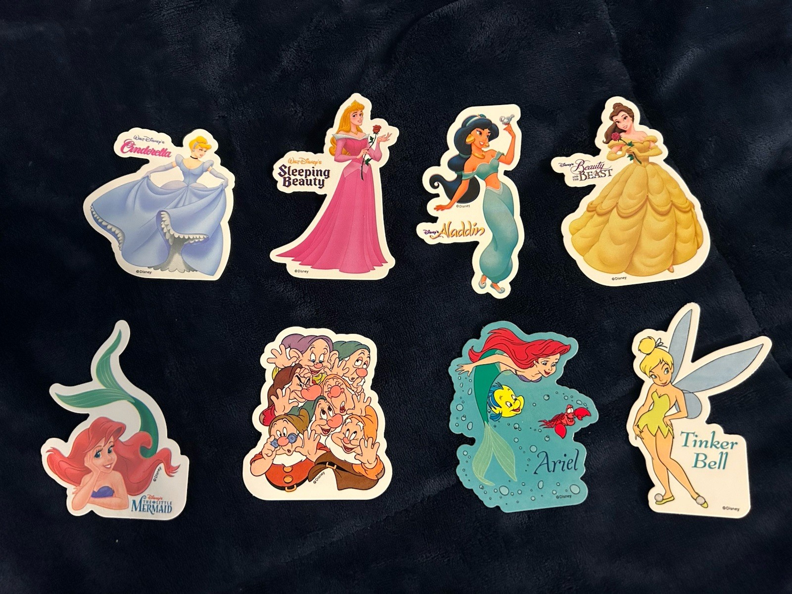 Sandylion Series 1 Disney Princess Collection Vending Machine Stickers 2-9 Read