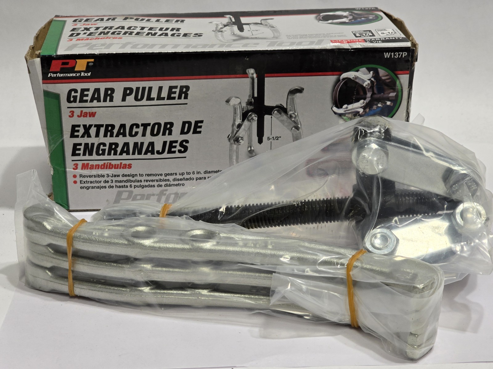 PERFORMANCE TOOL W137P GEAR PULLER-3 JAW