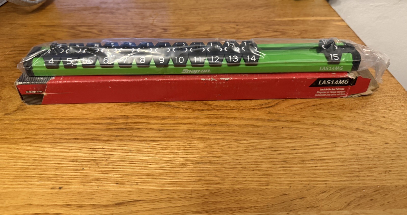 Snap On Socket Rail 1/4" Drive Lock-A-Socket Brand New Metric