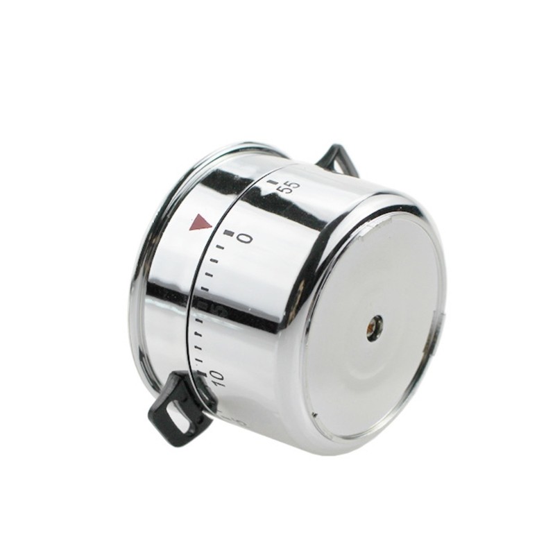 Cute Pressure Cooker Shape Count Down Rotating Alarm Mechanical Cooking Timer