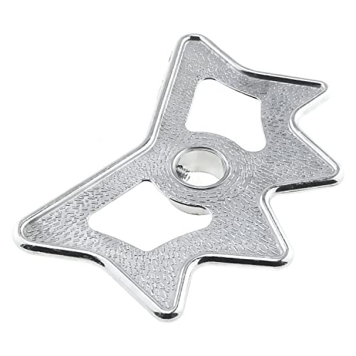 RLECS Billiard Bridge Head Silver Aluminium Alloy Slip-On Moosehead Bridge